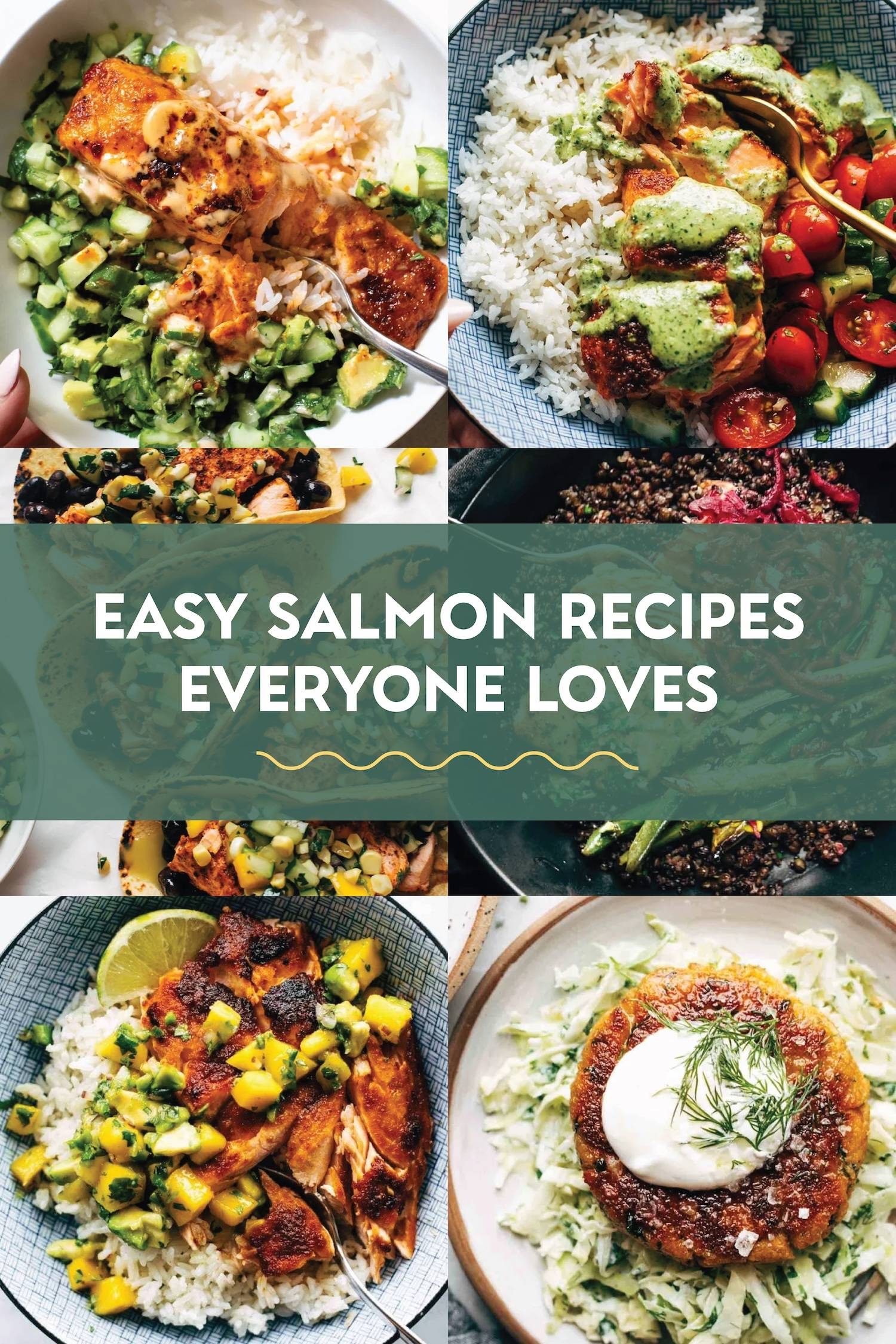 Easy salmon recipes everyone loves.